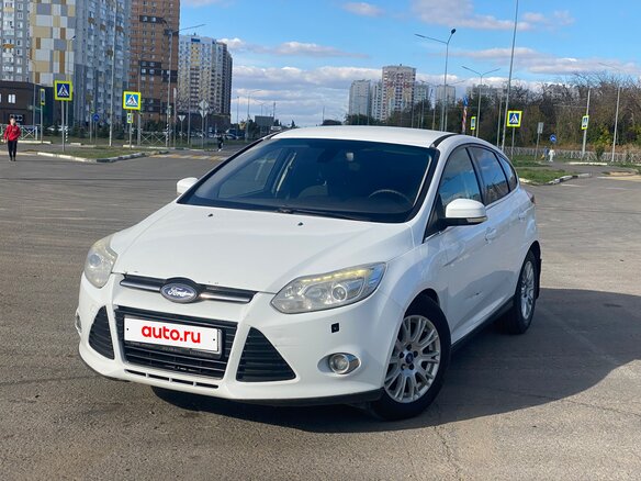 2013 Ford Focus III, белый, 520000 рублей - вид 1