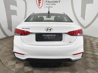 2017 Hyundai Solaris II, белый, 1274000 рублей, вид 3