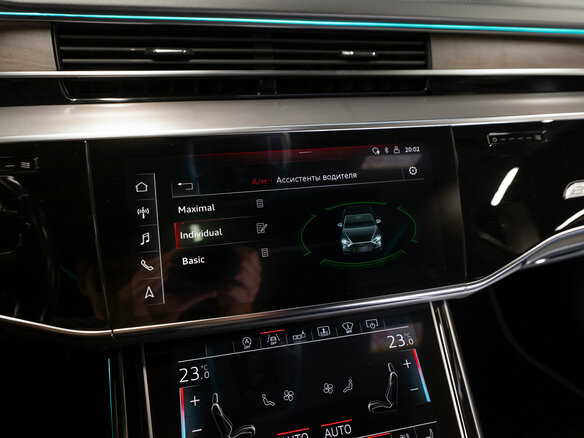 2018 Audi A8 Long 55 TFSI IV (D5), чёрный - вид 27
