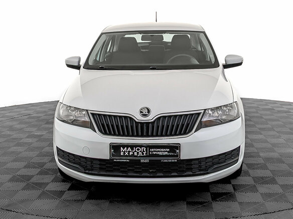 2018 Skoda Rapid I Рестайлинг, белый, 1100000 рублей - вид 1