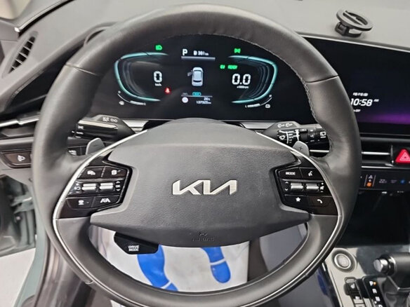 2023 Kia Niro II, зелёный, 2130000 рублей - вид 6