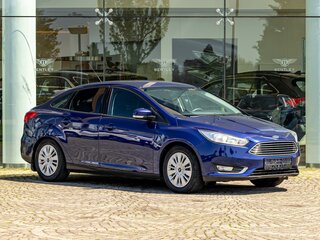 2016 Ford Focus III Рестайлинг, синий, 895000 рублей, вид 3