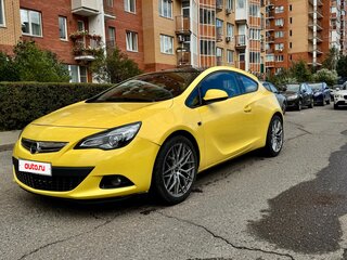 2013 Opel Astra GTC J Рестайлинг, жёлтый, 645000 рублей, вид 2