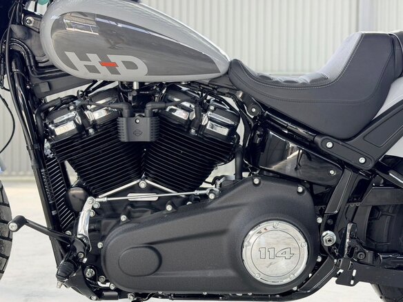 2024 Harley-Davidson Fat Bob, серый - вид 13