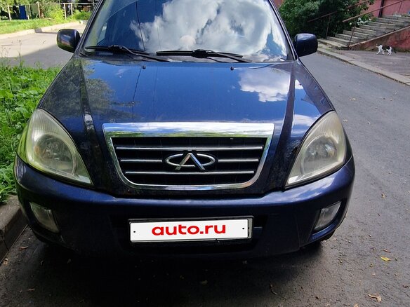2012 Chery Tiggo (T11) I, синий, 250000 рублей