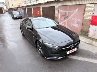 2018 Mercedes-Benz CLS 350 d III (C257), чёрный, 4165000 рублей, вид 4