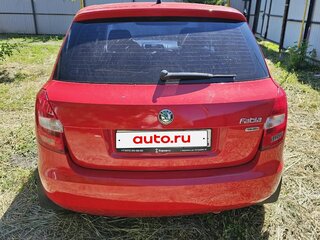 2012 Skoda Fabia II Рестайлинг, красный, 360000 рублей, вид 2