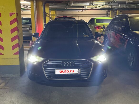 2019 Audi A6 40 TDI V (C8), синий, 3600000 рублей - вид 1