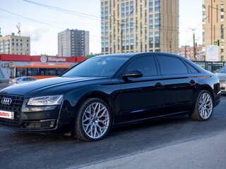 2015 Audi A8 Long III (D4) Рестайлинг, чёрный, 2299000 рублей, вид 3