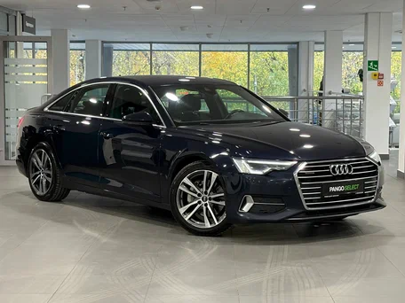 2021 Audi A6 45 TFSI V (C8), синий, 3969000 рублей, вид 1