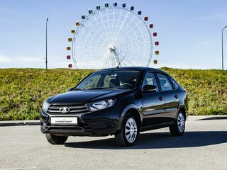 2022 Lada (ВАЗ) Granta Euro-2 I Рестайлинг, чёрный, 750000 рублей, вид 1