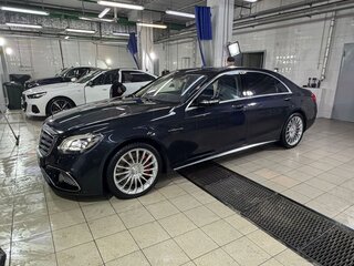 2014 Mercedes-Benz S-Класс 500 Long VI (W222, C217), чёрный, 4500000 рублей, вид 4