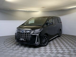 2022 Toyota Alphard III Рестайлинг, чёрный, 6000000 рублей, вид 1