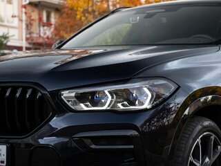 2022 BMW X6 40i III (G06), синий, 9500000 рублей, вид 3