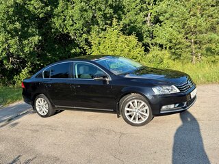 2011 Volkswagen Passat B7, чёрный, 990000 рублей, вид 2