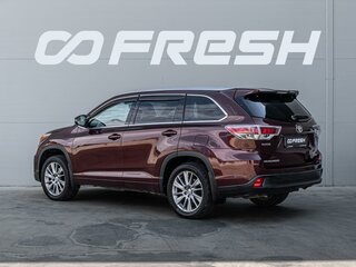 2014 Toyota Highlander III (XU50), красный, 2320000 рублей, вид 2