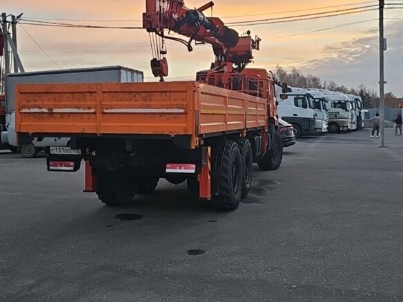 2022 КамАЗ 43118, оранжевый, 8000000 рублей - вид 10