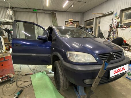 1999 Opel Zafira A, синий, 330000 рублей, вид 4