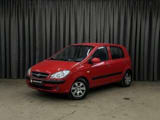 2008 Hyundai Getz I Рестайлинг, красный, 454999 рублей, вид 1