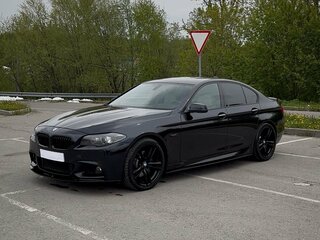 2012 BMW 5 серии 520i VI (F10/F11/F07), чёрный, 1400000 рублей, вид 1