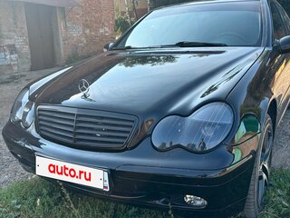 2000 Mercedes-Benz C-Класс 180 II (W203), чёрный, 520000 рублей, вид 4