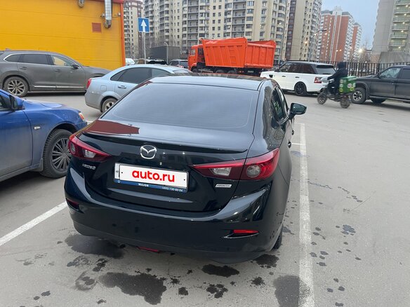 2014 Mazda 3 III (BM), чёрный, 1400000 рублей - вид 4
