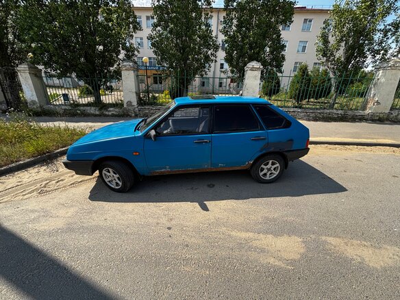 1991 Lada (ВАЗ) 2109, синий - вид 9