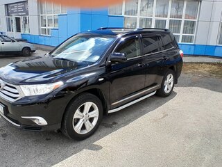 2013 Toyota Highlander II (XU40) Рестайлинг, чёрный, 2050000 рублей, вид 1