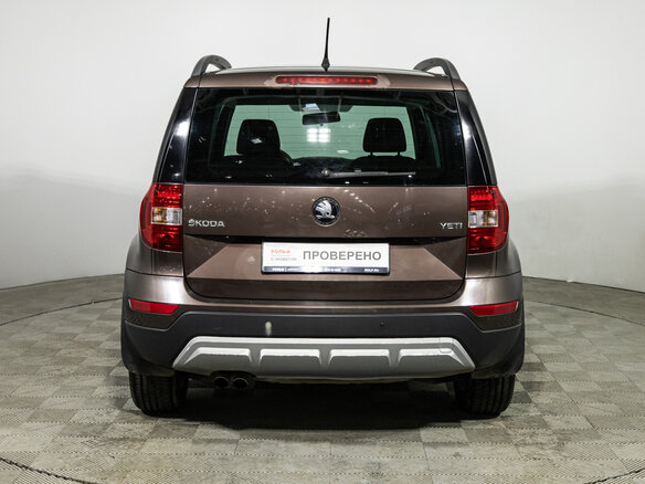 2014 Skoda Yeti I Рестайлинг, коричневый, 919777 рублей - вид 5