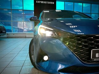 2020 Hyundai Solaris II Рестайлинг, синий, 1829000 рублей, вид 3