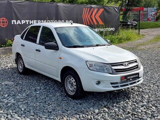 2017 Lada (ВАЗ) Granta I, белый, 309000 рублей, вид 3