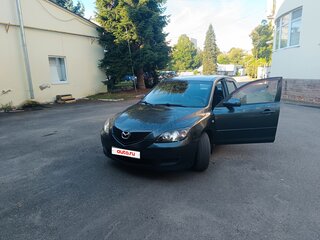 2008 Mazda 3 I (BK) Рестайлинг, серый, 690000 рублей, вид 1