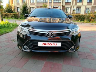 2014 Toyota Camry US Market VII (XV50) Рестайлинг, чёрный, 1790000 рублей, вид 1