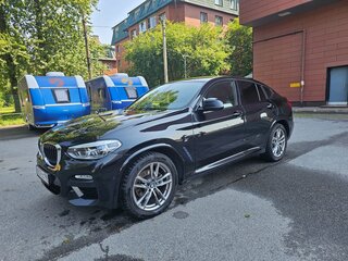 2019 BMW X4 20d II (G02), чёрный, 4250000 рублей, вид 1