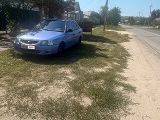 2003 Hyundai Accent II Рестайлинг, фиолетовый, 210000 рублей, вид 5
