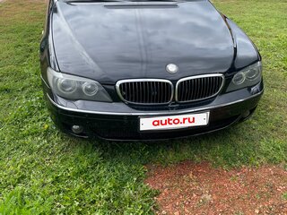 2007 BMW 7 серии 730i IV (E65/E66) Рестайлинг, чёрный, 850000 рублей, вид 3