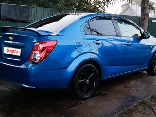 2012 Chevrolet Aveo II, синий, 570000 рублей, вид 3