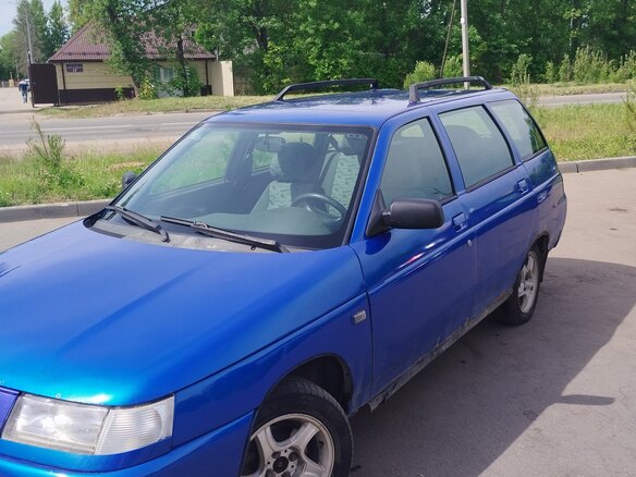 2007 Lada (ВАЗ) 2111, синий, 140000 рублей