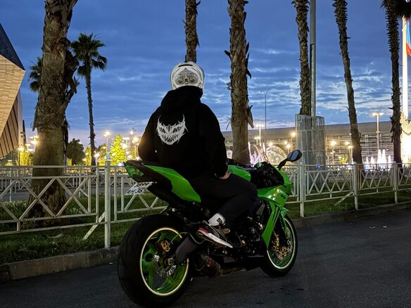 2007 Kawasaki ZX-10R Ninja, зелёный, 735000 рублей - вид 4