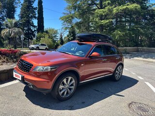 2007 Infiniti FX35 I (S50) Рестайлинг, оранжевый, 1190000 рублей, вид 3