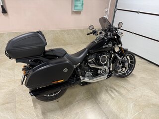 2020 Harley-Davidson Sport Glide, чёрный, 1800000 рублей, вид 2