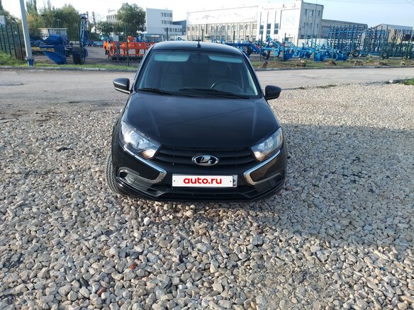 2025 Lada (ВАЗ) Granta I Рестайлинг, чёрный, 735000 рублей - вид 1