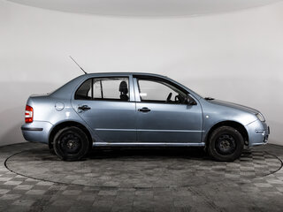 2004 Skoda Fabia I Рестайлинг, голубой, 227824 рублей, вид 4