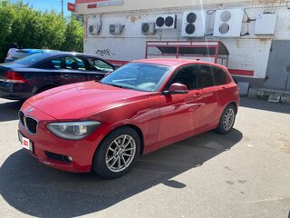 2012 BMW 1 серии 116i II (F20/F21), красный, 1000000 рублей, вид 2