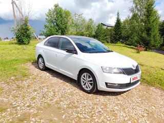 2017 Skoda Rapid I, белый, 1350000 рублей, вид 3