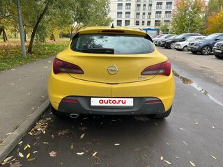 2012 Opel Astra GTC J Рестайлинг, жёлтый, 645000 рублей, вид 3
