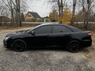 2014 Toyota Camry VII (XV50) Рестайлинг, чёрный, 1520000 рублей, вид 5