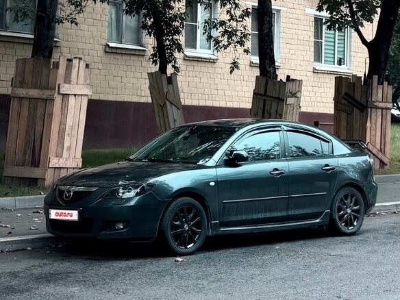2006 Mazda 3 I (BK), серый, 390000 рублей