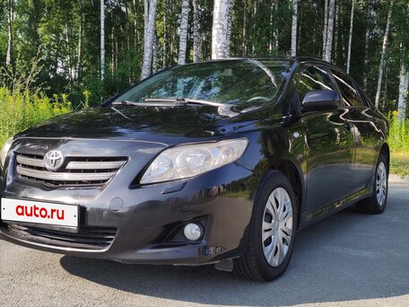 2008 Toyota Corolla AMT X (E140, E150), чёрный, 649000 рублей, вид 5