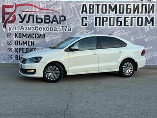 2017 Volkswagen Polo V Рестайлинг, белый, 1289000 рублей, вид 3